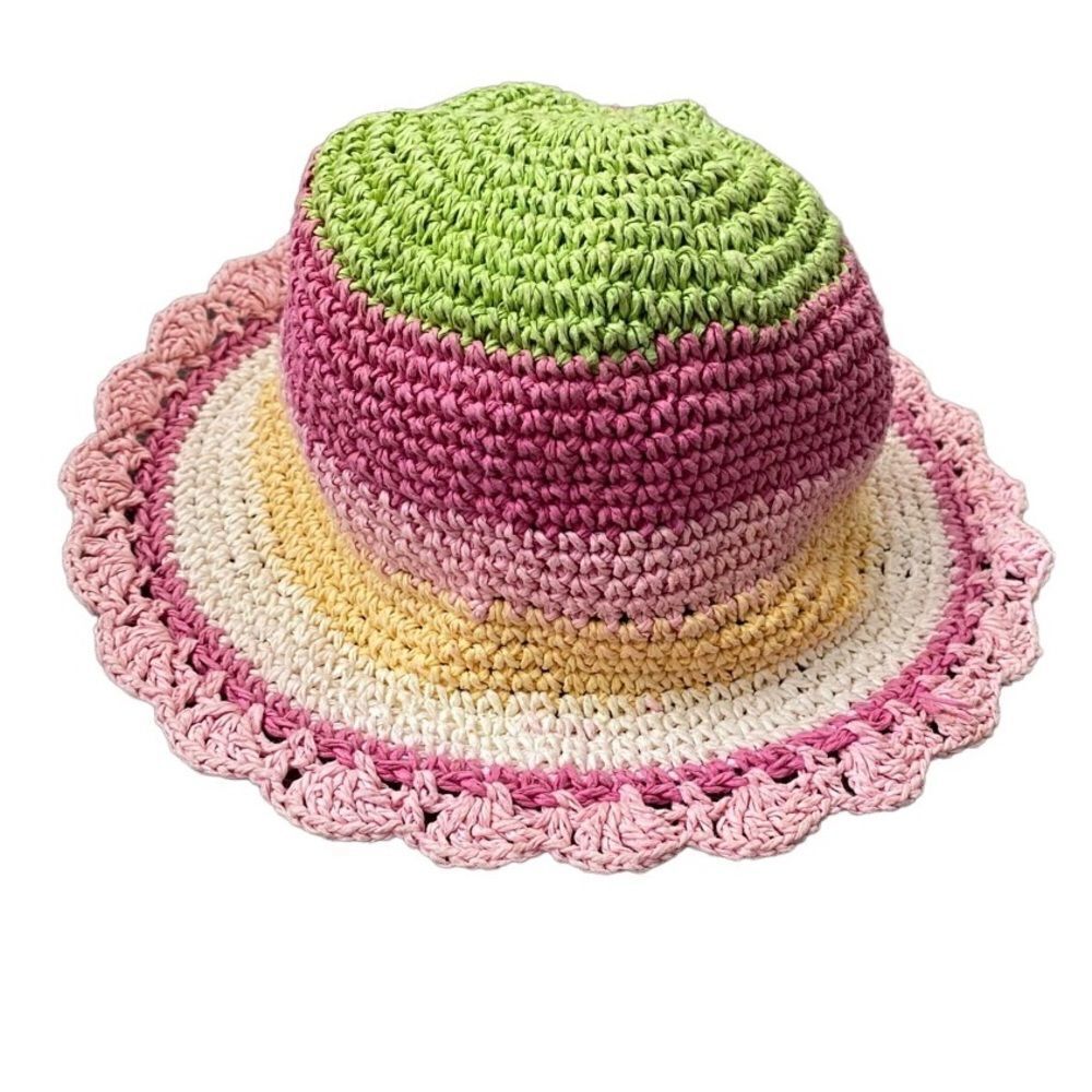 Gymboree 100% Paper Multi-Color Colorful Hat 3-4